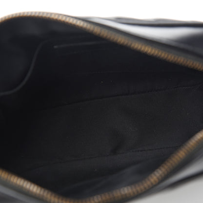 Saint Laurent Calfskin Matelasse Monogram Lou Camera Bag Black 4 of 9