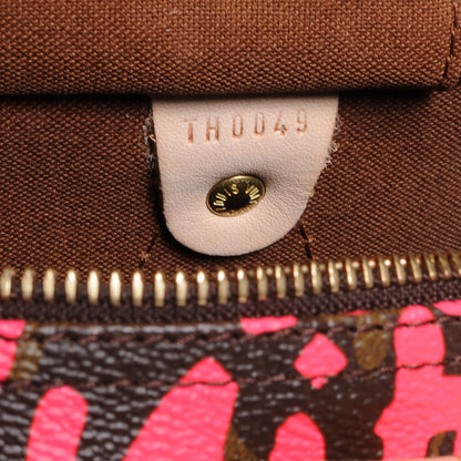 Louis Vuitton Monogram Graffiti Speedy 30 Fuchsia 7 of 9