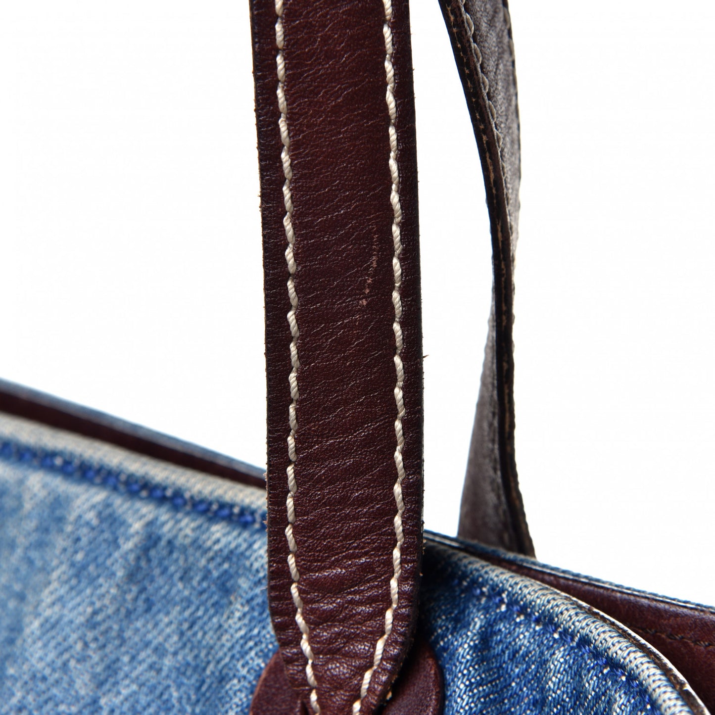 Denim Calfskin CC Tote