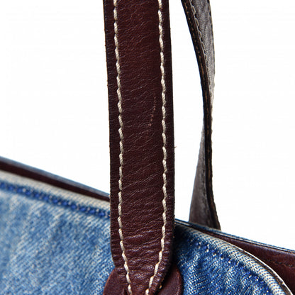 Chanel Denim Calfskin CC Tote 7 of 8