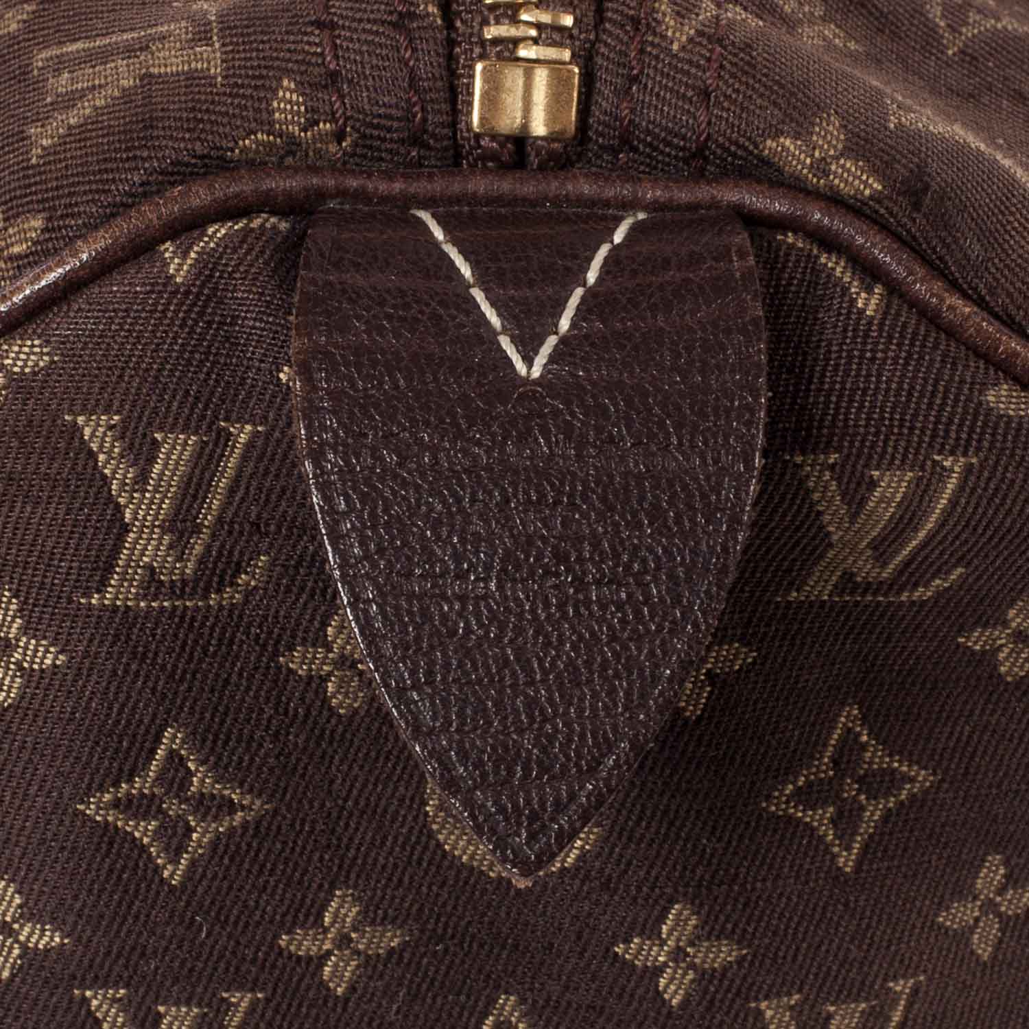 Louis Vuitton Mini Lin Speedy 30 Ebene 7 of 8