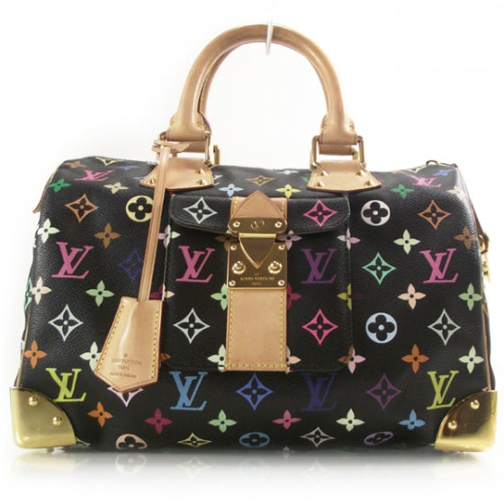 Monogram Multicolor Speedy 30 Black