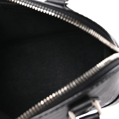 Louis Vuitton Epi Alma Nano Black 5 of 10