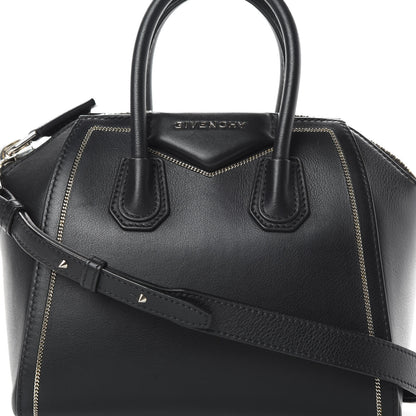 Givenchy Calfskin Chain Detail Mini Antigona Black 8 of 14