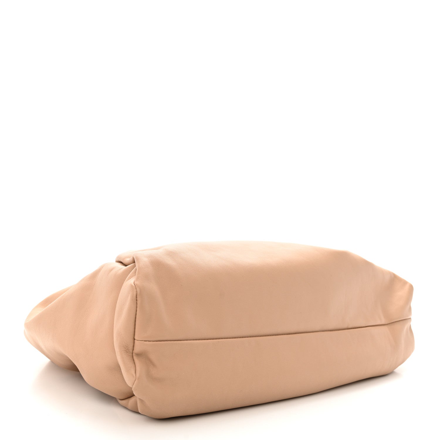 Bottega Veneta Smooth Butter Calfskin Small The Shoulder Pouch Almond 4 of 11