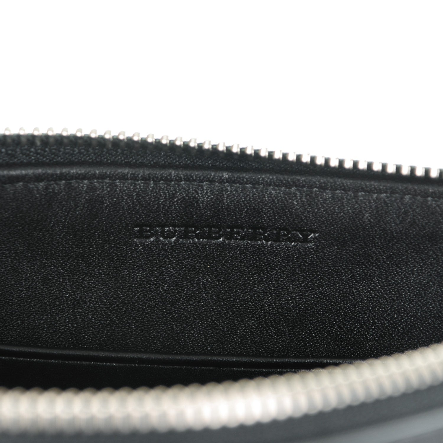 Burberry Mega Check Peyton Crossbody Clutch Bag Black 6 of 8