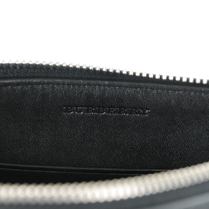 Burberry Mega Check Peyton Crossbody Clutch Bag Black 6 of 8