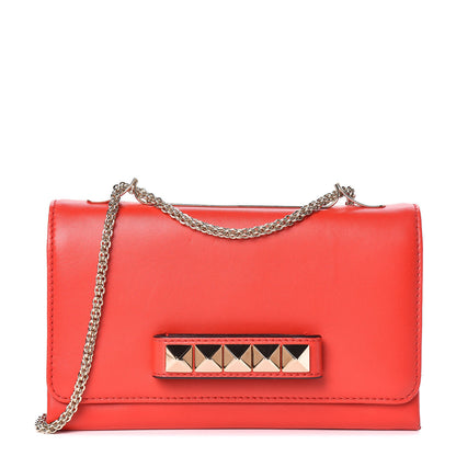 Valentino Garavani Nappa Va Va Voom Shoulder Bag Deep Orange 1 of 12