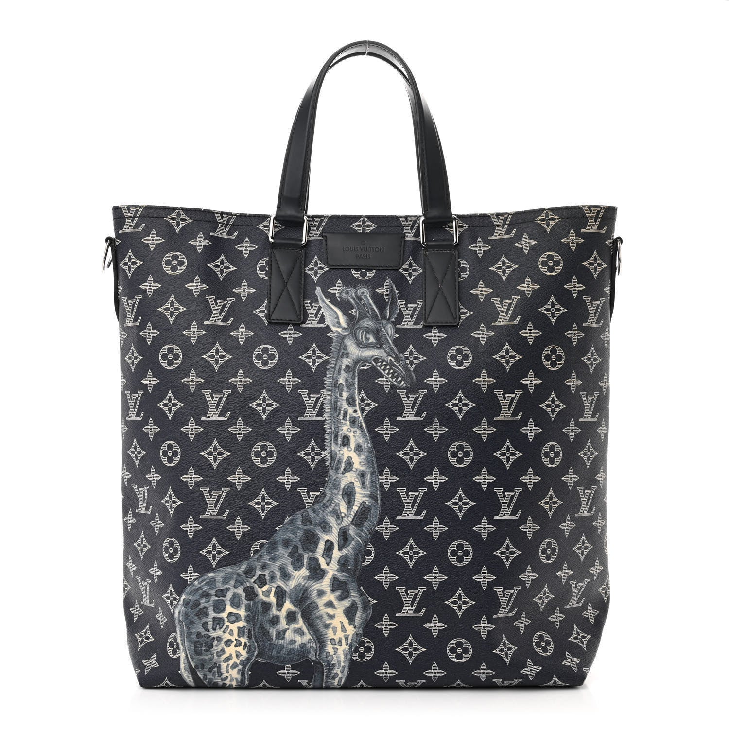 Louis Vuitton Savane Monogram Chapman Atlas Tote Ink 1 of 9