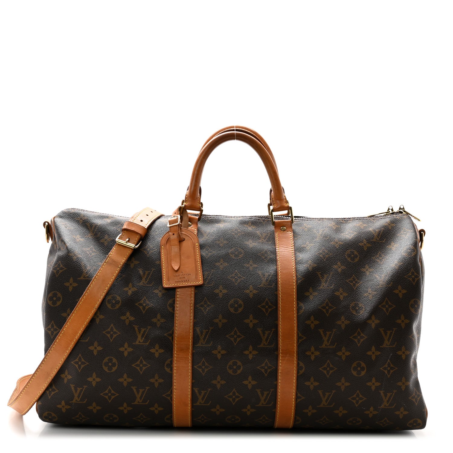 Louis Vuitton Monogram Keepall Bandouliere 50 1 of 16