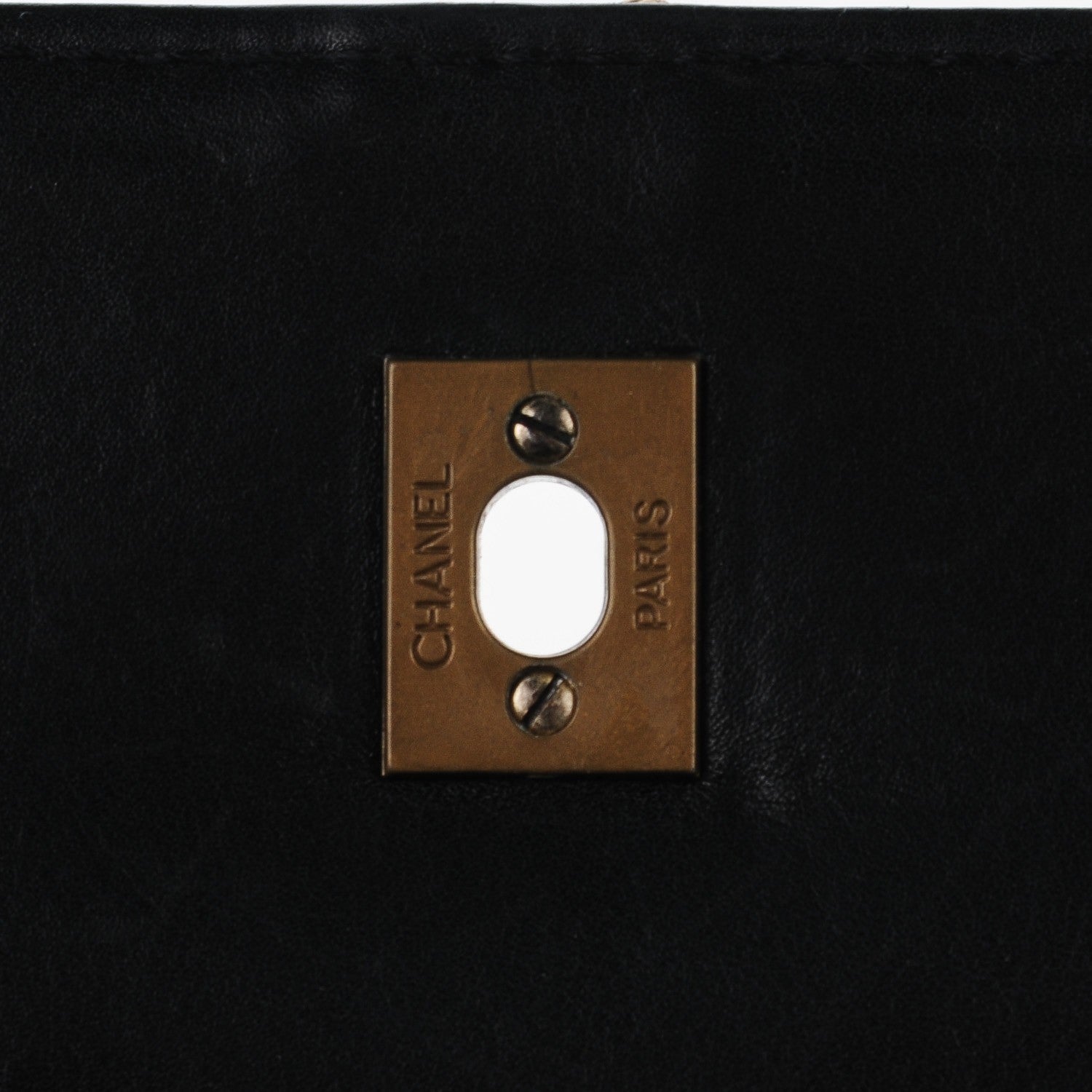 Chanel Calfskin Wild Stitch Jumbo Flap Black 8 of 8