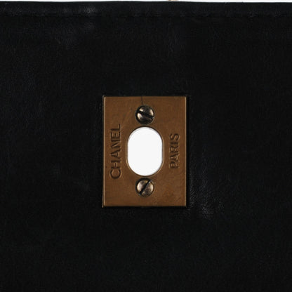Chanel Calfskin Wild Stitch Jumbo Flap Black 8 of 8
