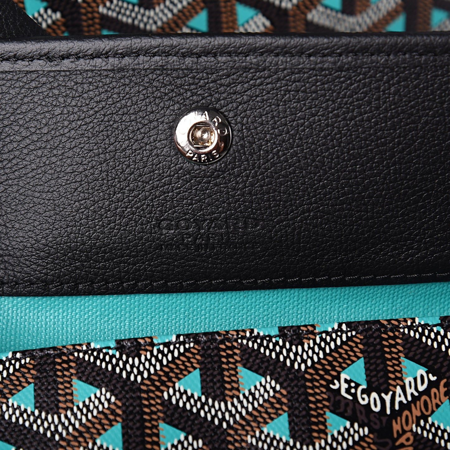 Goyardine Saint Louis Claire Voie GM Black Blue