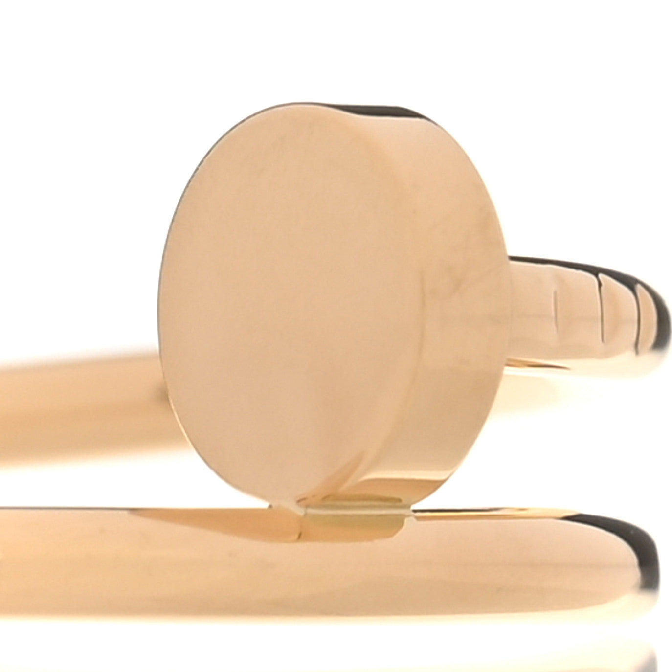 Cartier 18K Yellow Gold Small Juste Un Clou Ring 58 8.25 5 of 5