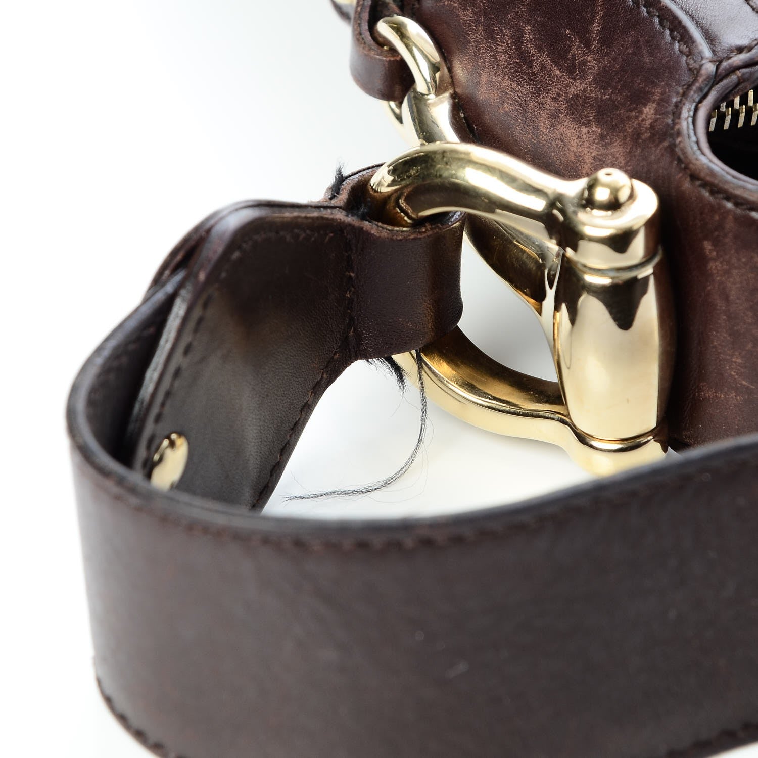 Gucci Guccissima Creole Hobo Chocolate 12 of 13