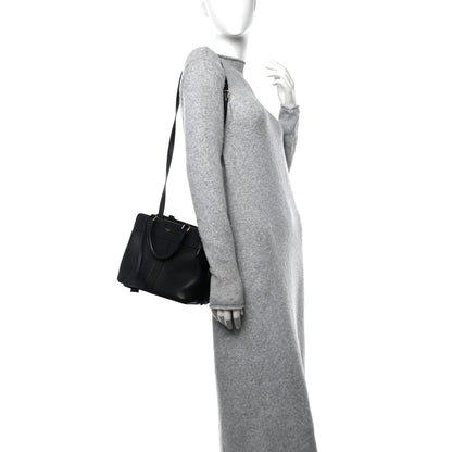Celine Grained Calfskin Small Cabas De France Black 3 of 15