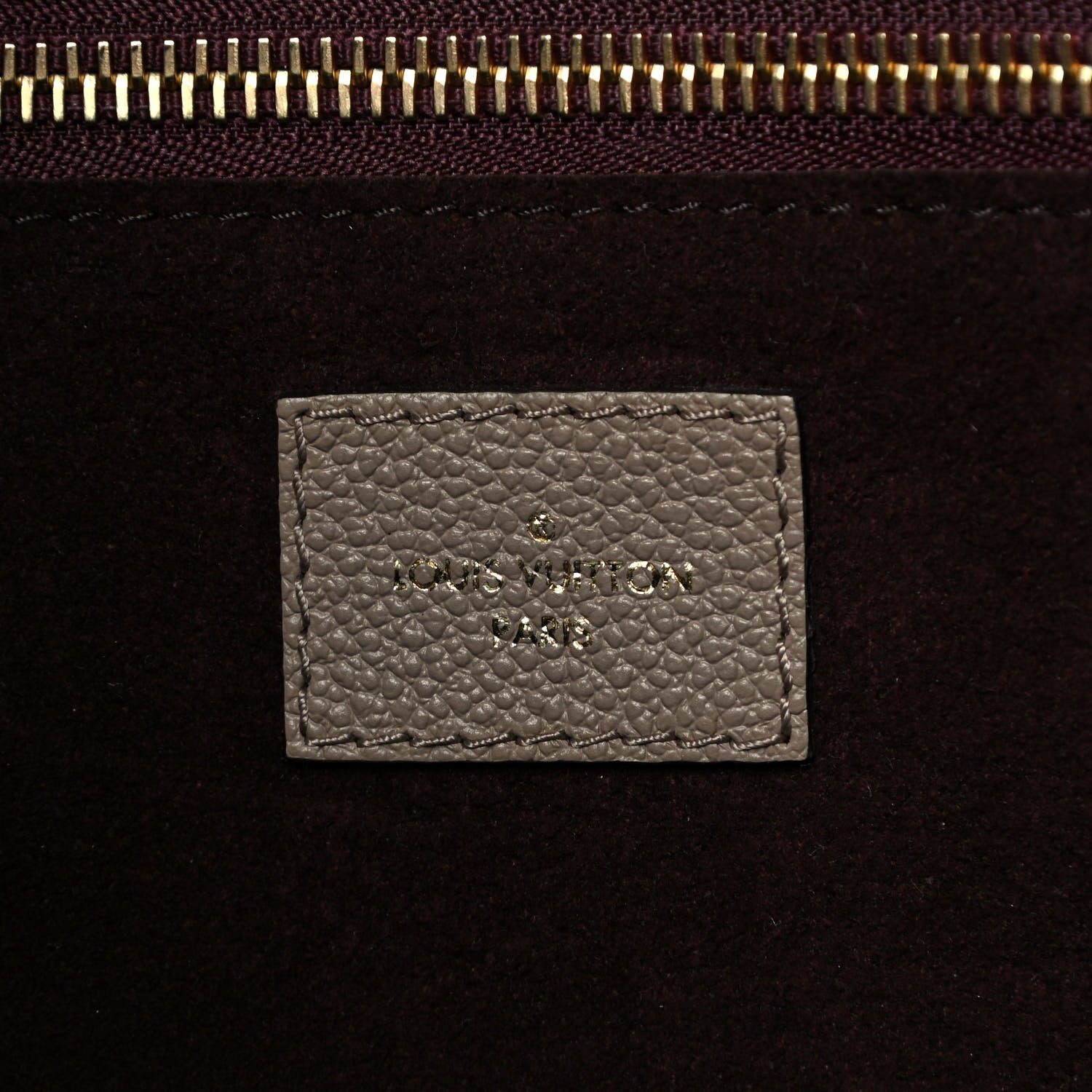 Louis Vuitton Empreinte Monogram Giant Neverfull MM Tourterelle 7 of 12