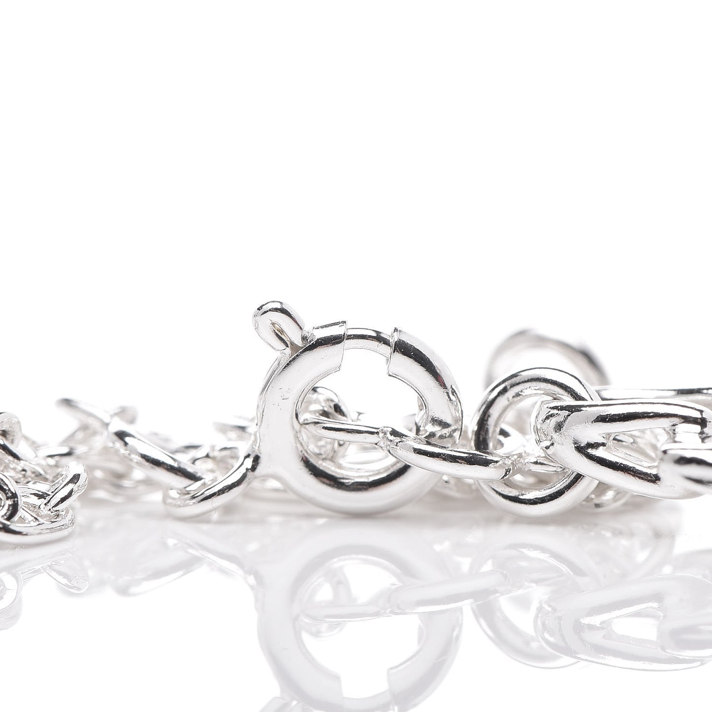 Sterling Silver Mini Birkin Amulette Bracelet SH