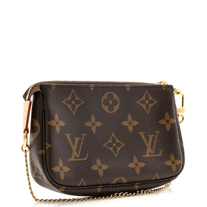 Louis Vuitton Monogram Mini Pochette Accessories 3 of 11