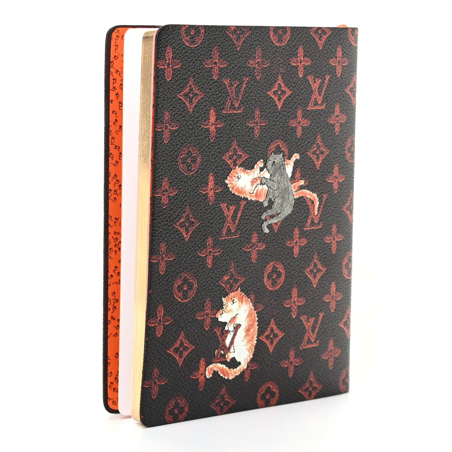 Catogram Clemence Notebook MM Marron