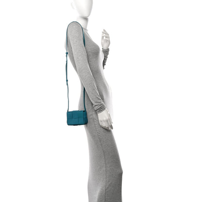 Bottega Veneta Lambskin Maxi Intrecciato Extra Mini Cassette Crossbody Bag Blaster 2 of 10