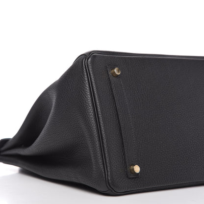 Hermes Togo Birkin 35 Black 6 of 10