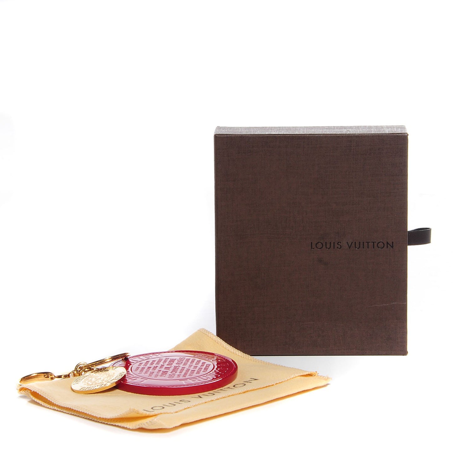Vernis Trunks and Bags Bag Charm Pomme d'Amour