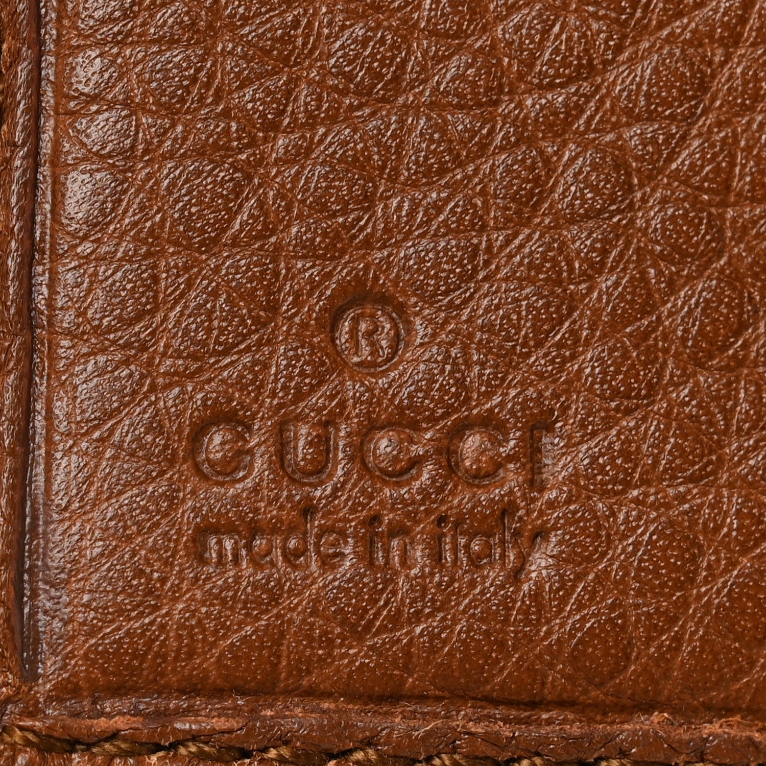 Gucci Cellarius Calfskin Bella French Wallet Cuir 6 of 7