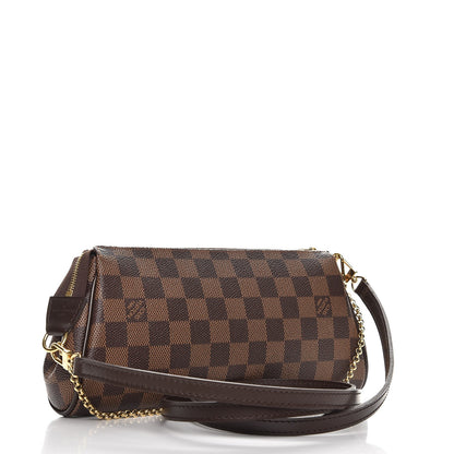 Louis Vuitton Damier Ebene Eva Clutch 3 of 8