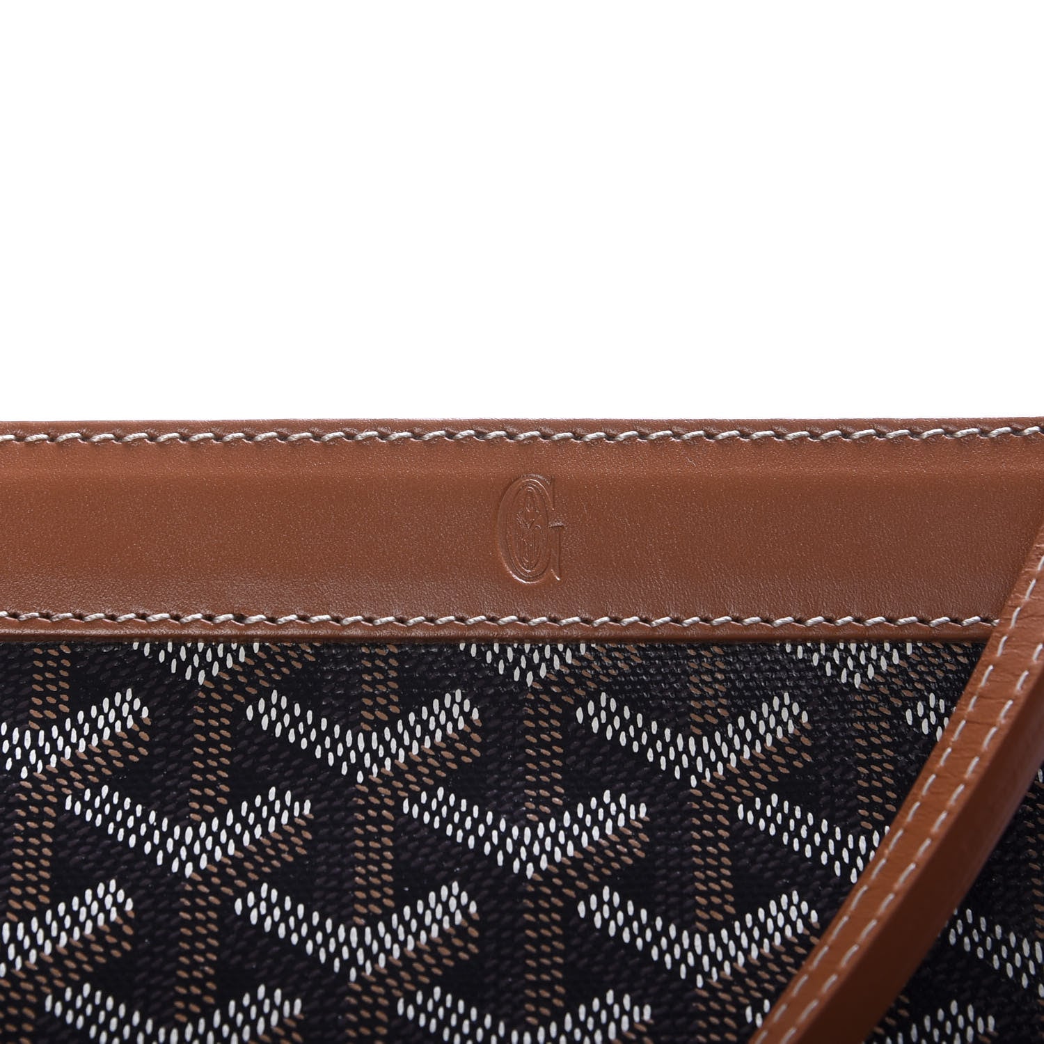 Goyard Goyardine Bellechasse PM Black Gold 7 of 10