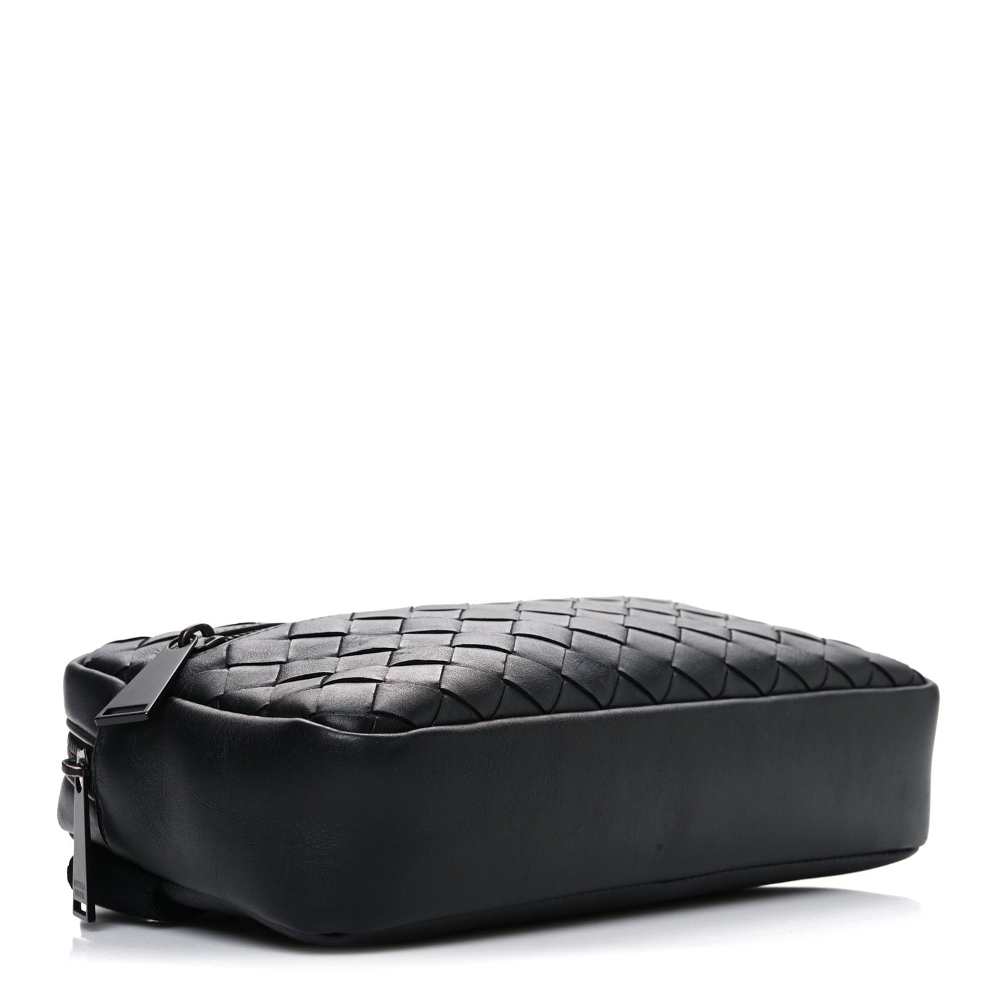 Nappa Intrecciato Belt Bag Black