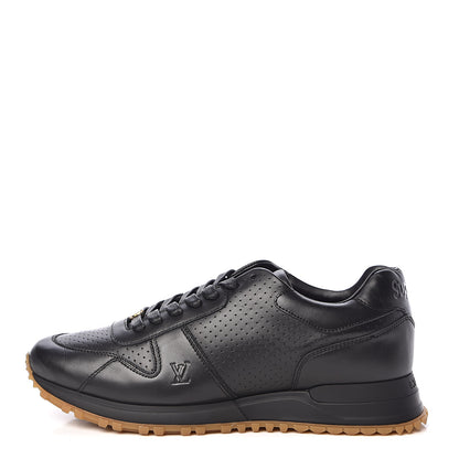 Louis Vuitton X SUPREME Calfskin Run Away Sneakers 7 Black 1 of 10