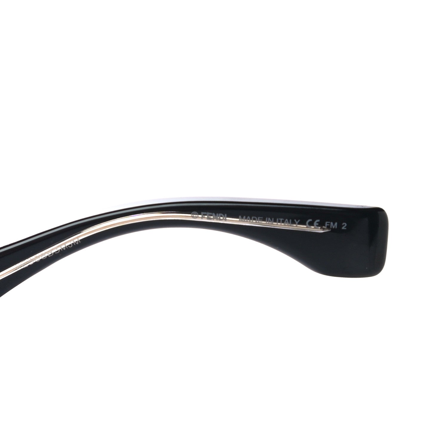 Fendi Acetate Cat Eye Sunglasses FF0452 Black 5 of 7