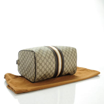 Gucci GG Plus Monogram Web Medium Joy Boston Dark Brown 4 of 7