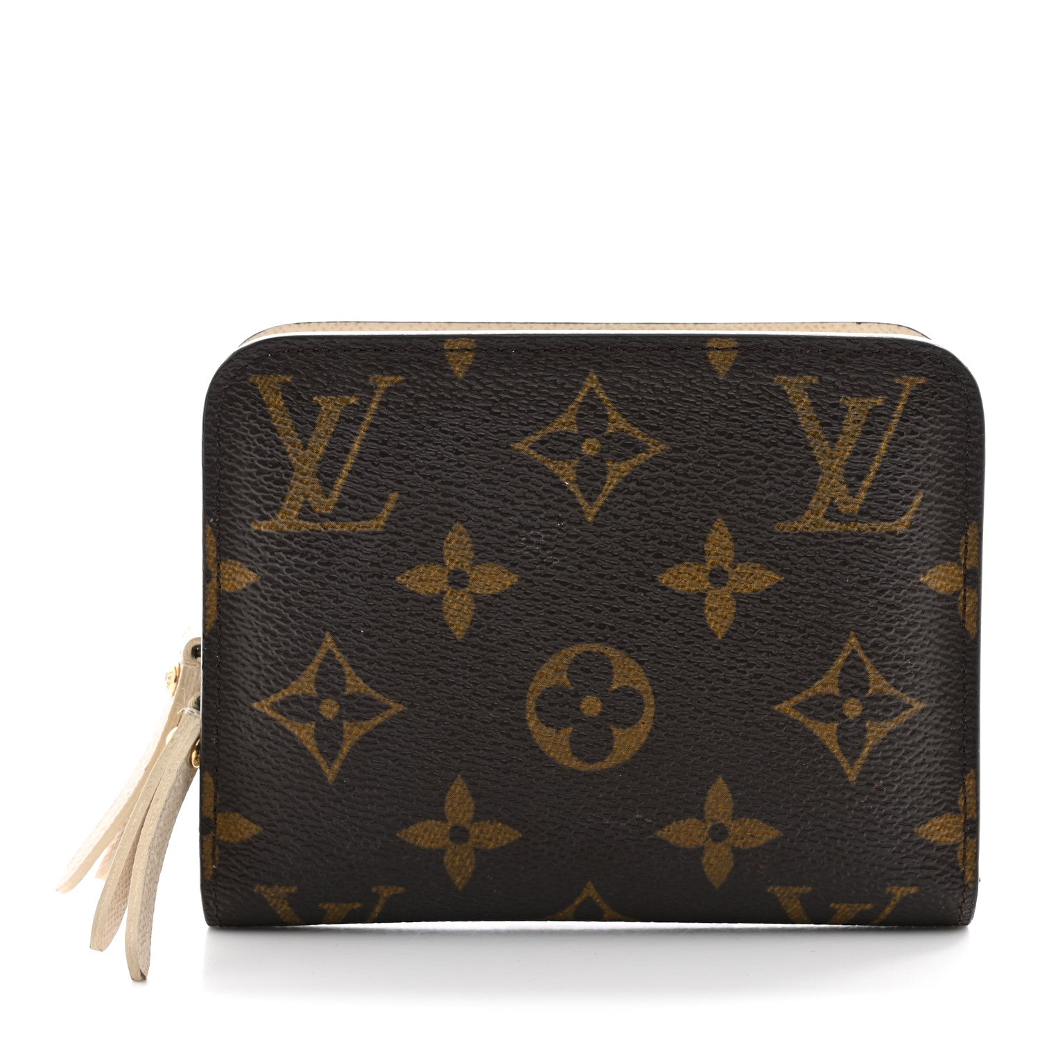 Louis Vuitton Monogram Insolite Coin Purse Wallet White 1 of 10
