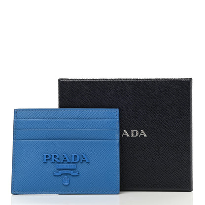 Prada Saffiano Shine Monochrome Card Holder Marea 8 of 8