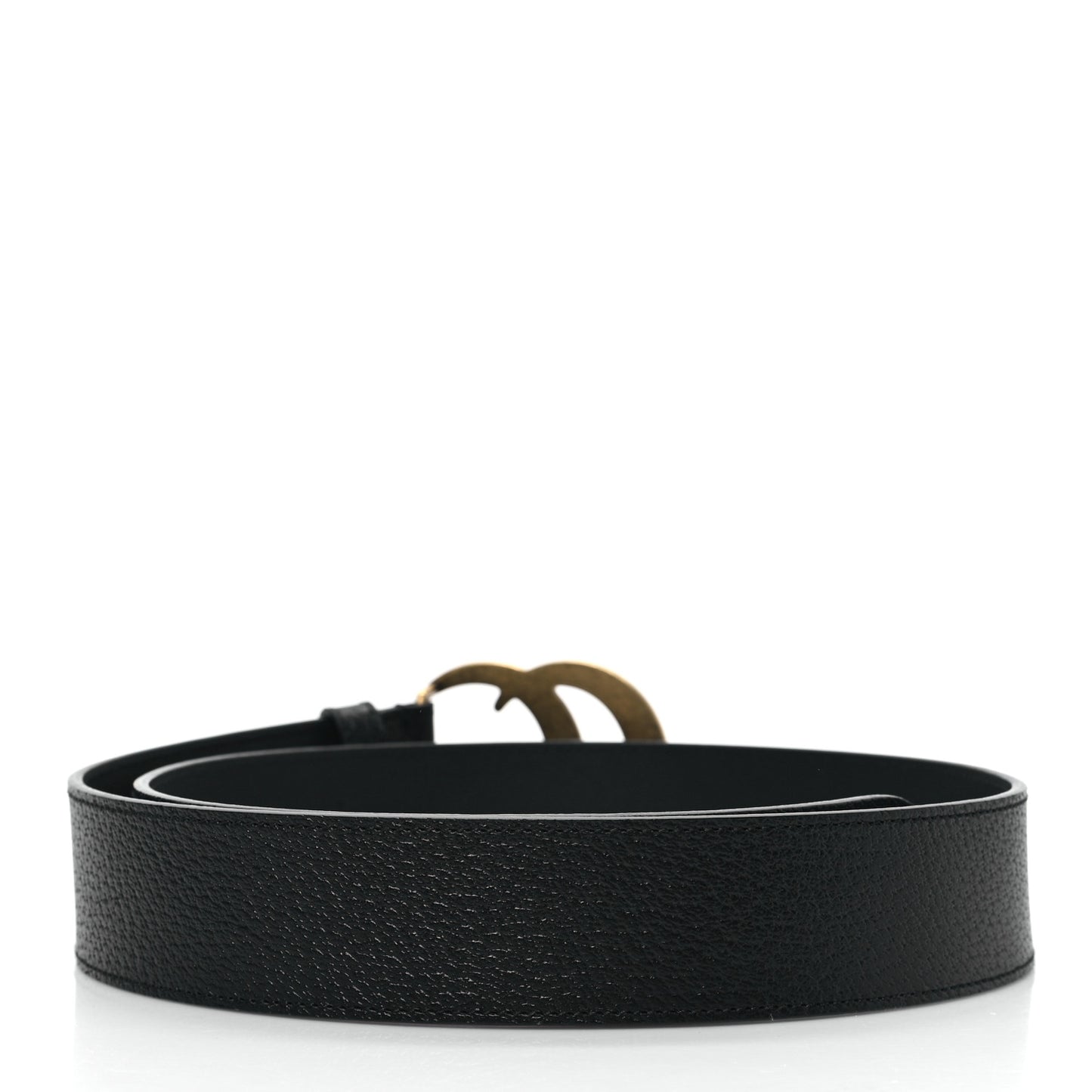 Textured Calfskin Double G 40mm Belt 90 36 Black
