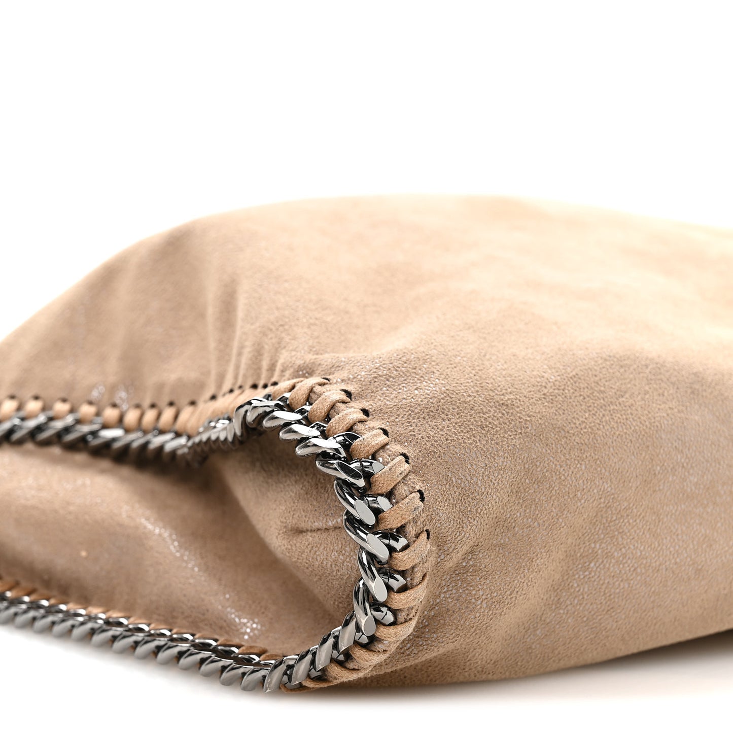 Shaggy Deer Small Falabella Tote Taupe