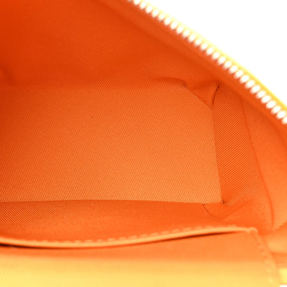 Louis Vuitton Calfskin N°7 Vertical Box Trunk Yellow 4 of 8
