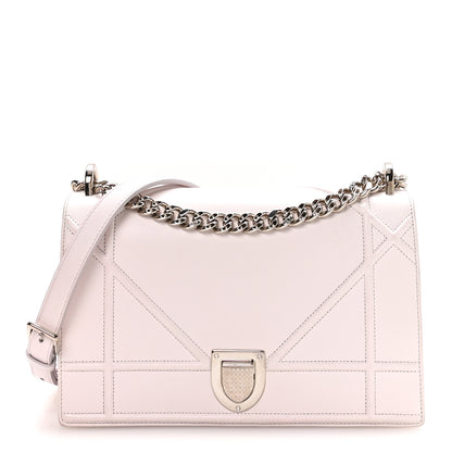 Christian Dior Calfskin Medium Diorama Flap Bag Off White 1 of 11