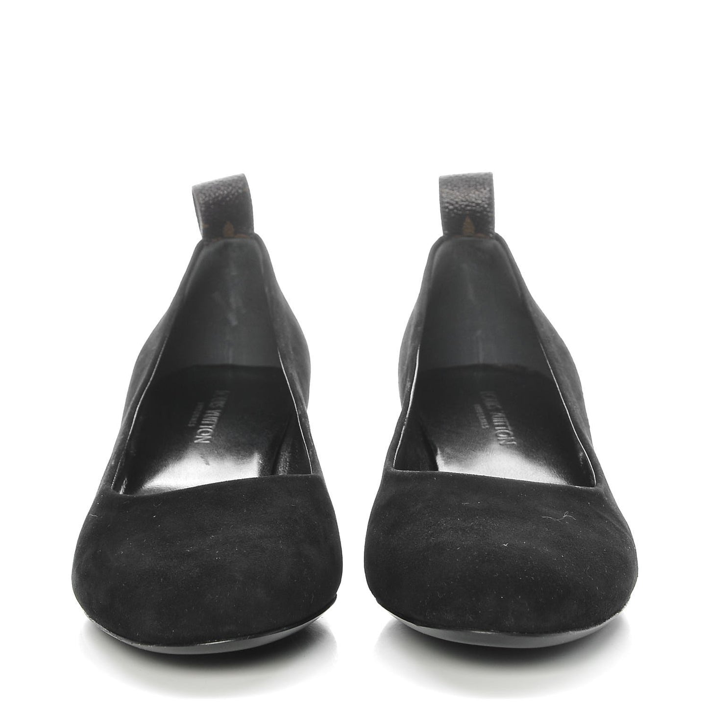 Suede Uniformes Pump 39 Black