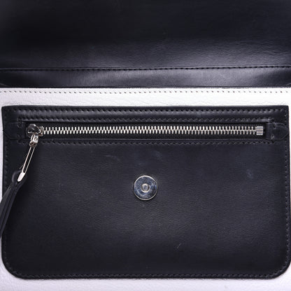 Givenchy Calfskin Duetto Crossbody Bag White Black 11 of 11