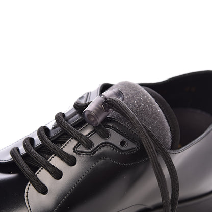 Louis Vuitton Lambskin Mens Derby Shoes 6.5 Black 9 of 12
