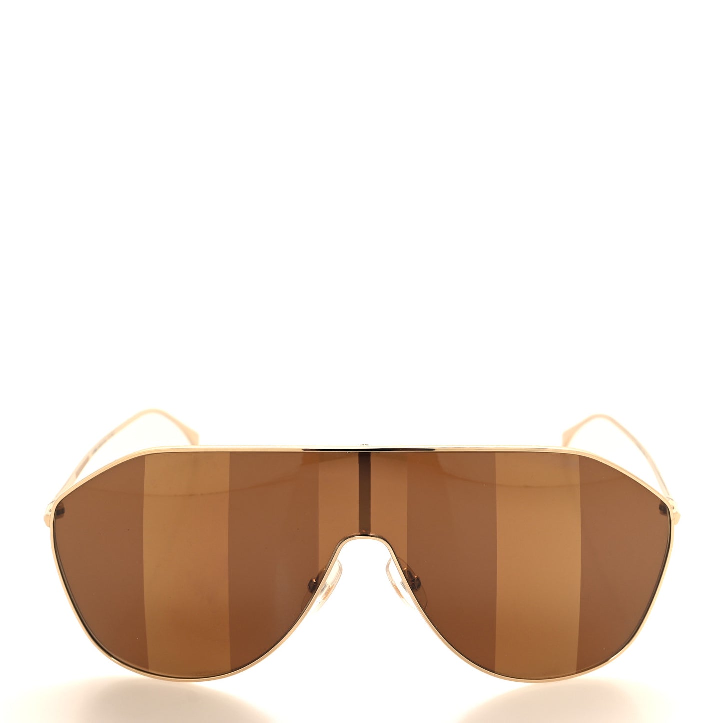 Metal Aviator Sunglasses FF 0405/S Sunglasses Brown Gold