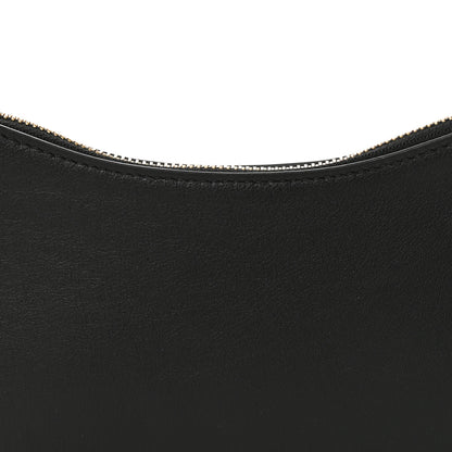 Louis Vuitton Calfskin LV Bloom Pochette Black 7 of 10
