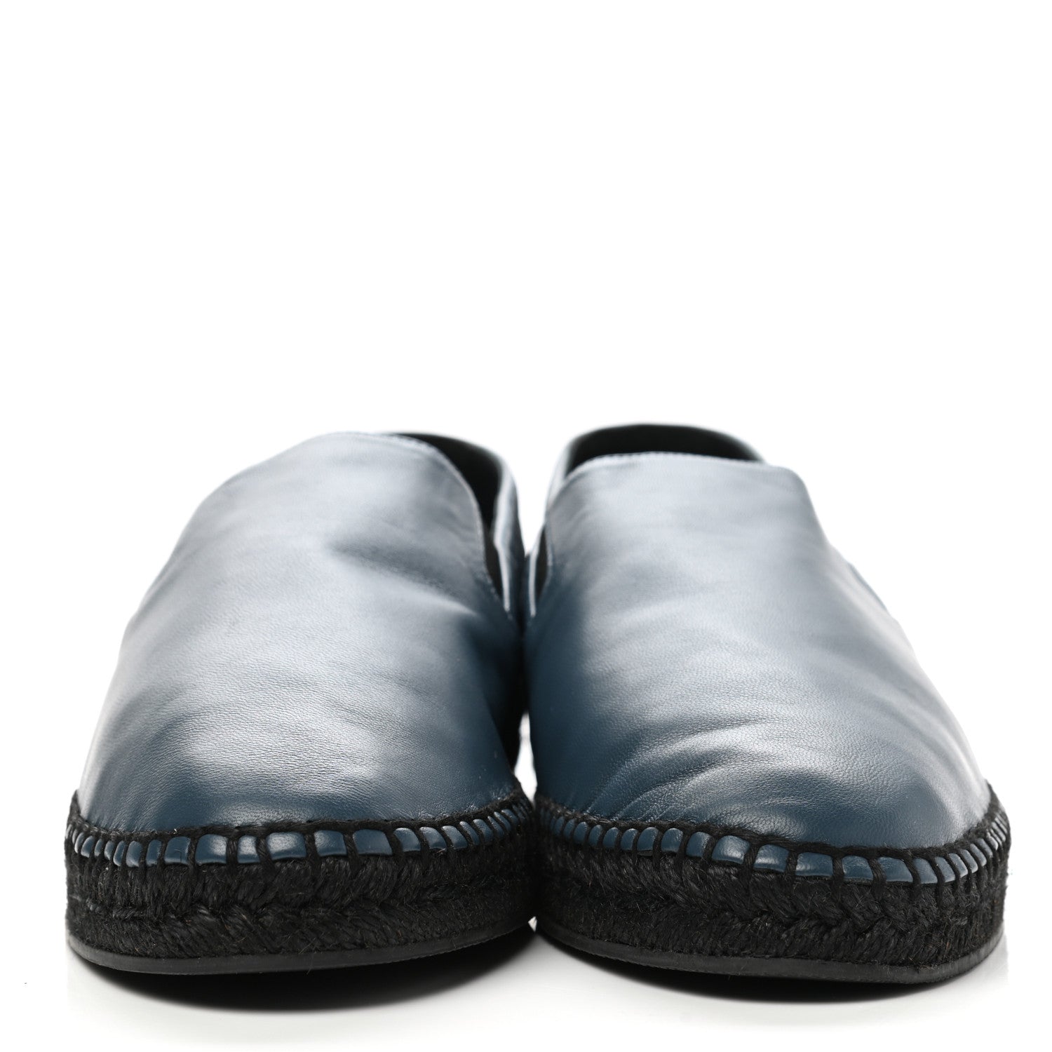 Bottega Veneta Nappa Intrecciato Mens Slip On Espadrilles 45 Denim 2 of 11