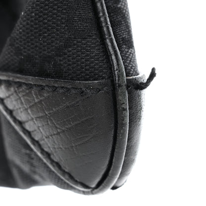 Gucci Monogram Horsebit Chain Clutch Black 12 of 12