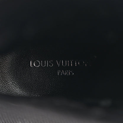 Louis Vuitton Monogram Stretch Fabric Silhouette Ankle Boots 37 Black 6 of 7