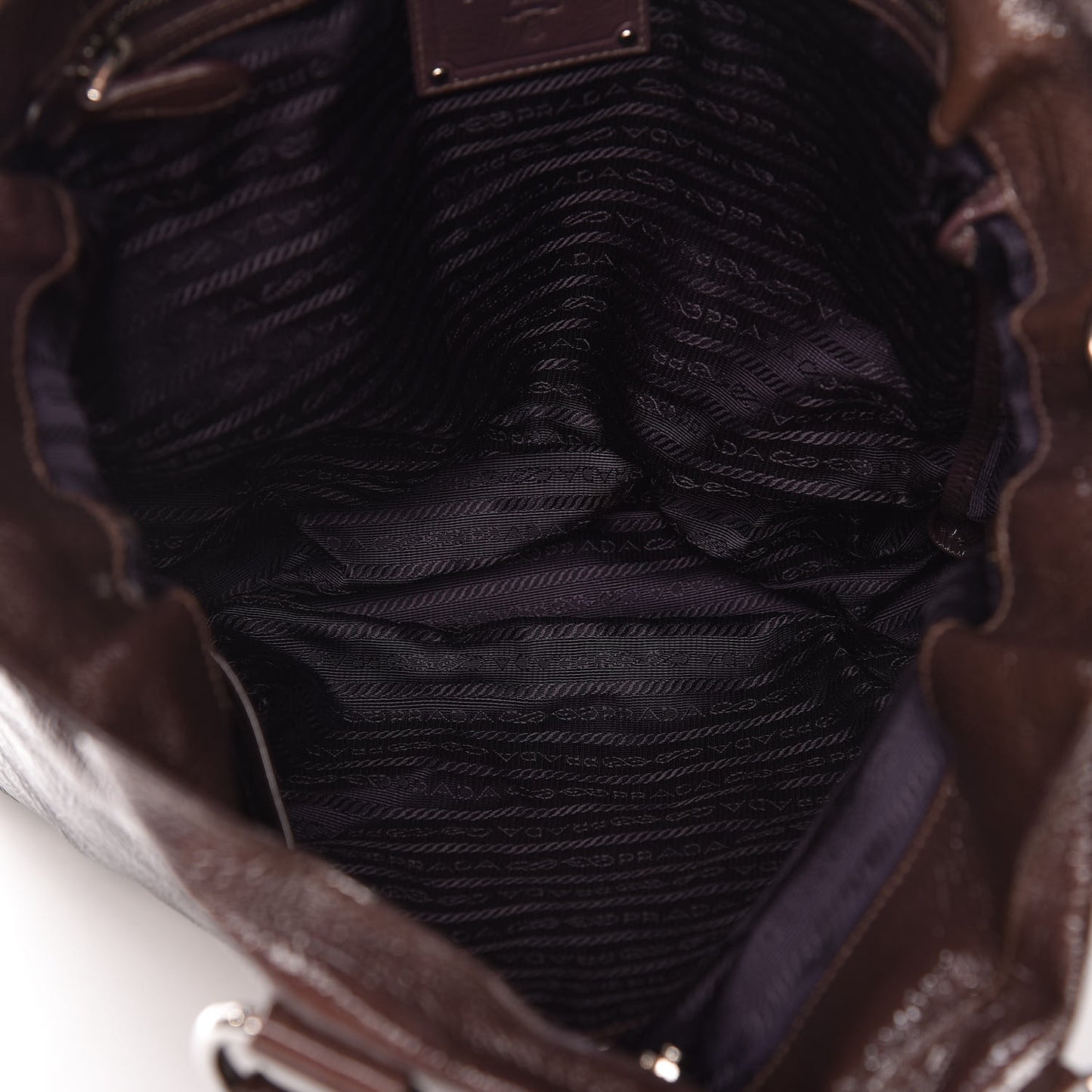 Vernice Ombre Shopping Tote Purple