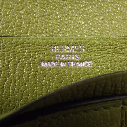 Hermes Courchevel Bearn Twofold Wallet Olive 10 of 11
